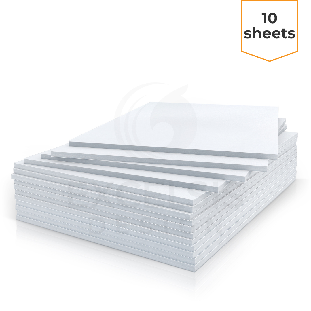 10 Pack Acid-Free Foam Board Sheets for Art and Crafts